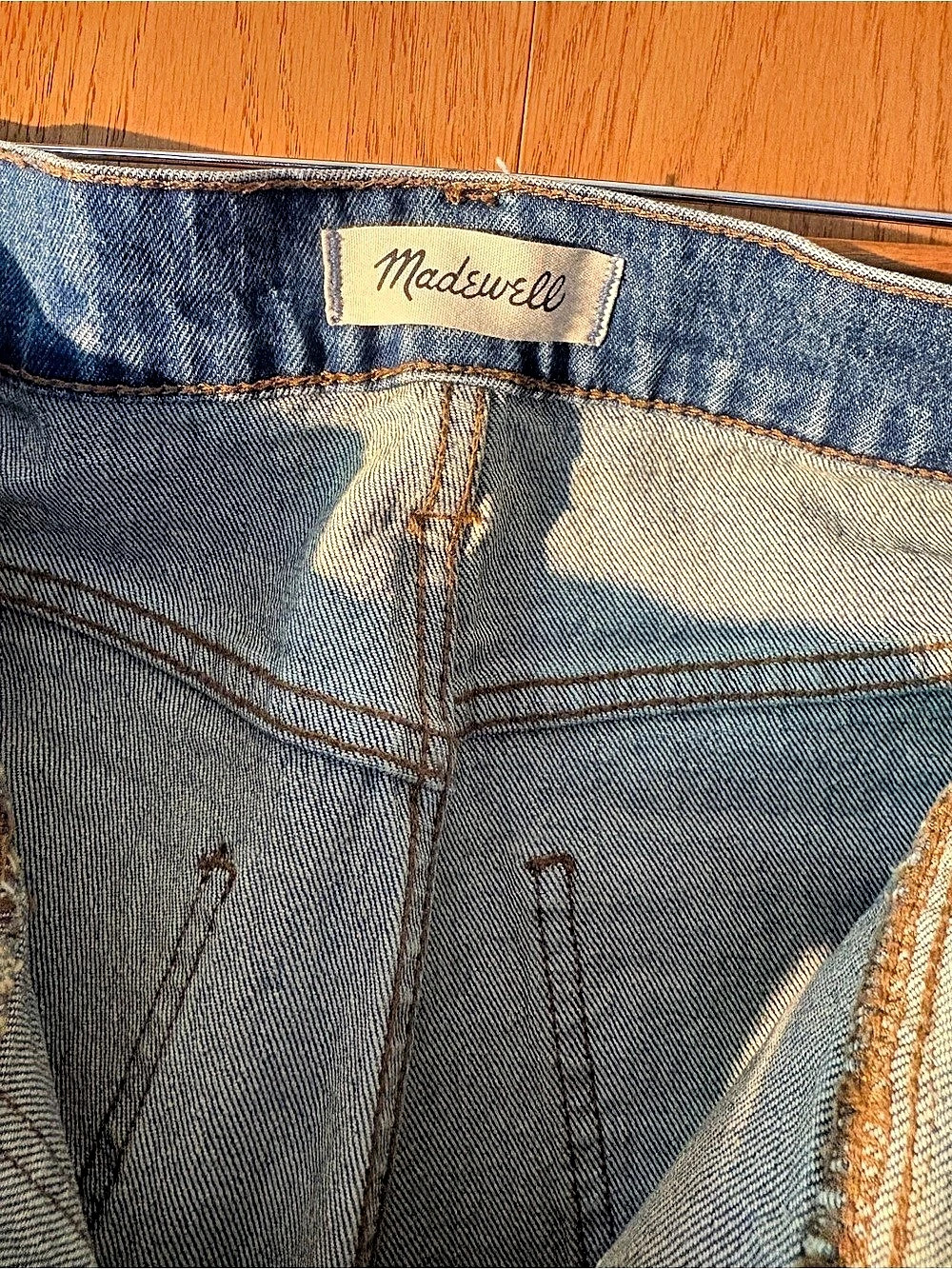Madewell The Perfect Vintage Wide-Leg Jean: Patch-Pocket Edition Size 27 - Picture 6 of 6